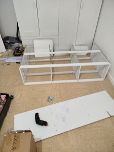 Photo de galerie - Montage d'une commande 9 tiroirs 