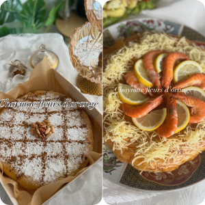 Photo de galerie - Pastilla poulet / fruits de mer 