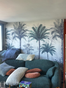 Photo de galerie - Posee de  papier peint