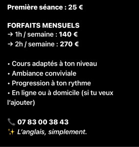 Photo de galerie - Forfait mensuel 