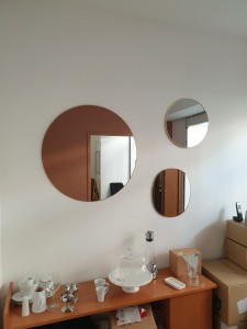 Photo de galerie - Pose de miroirs