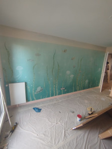 Photo de galerie - Peinture - Tapisserie