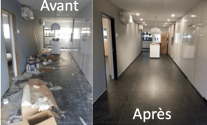 Photo de galerie - Nettoyage après chantier 