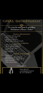 Photo de galerie - Je suis secrétaire indépendante.
n'hésitez pas si vous avez des besoins. 
merci de votre confiance 