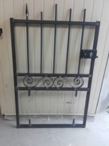Photo de galerie - Création d'un portillon 