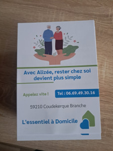 Photo de galerie - Flyer travaux ménager/ avs