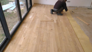 Photo de galerie - Pose de parquet - Revêtement de sol