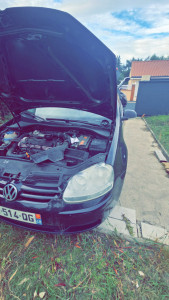 Photo de galerie - Golf 5 1.9 TDI Réparation et changement faisceau de coffre avec diagnostic