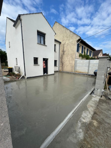 Photo de galerie - Coulage béton 