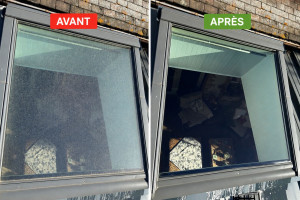 Photo de galerie - Nettoyage de vitre particulier