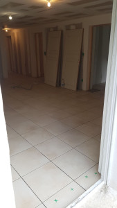 Photo de galerie - Pose carrelage 30 30