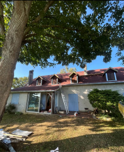 Photo de galerie - Rénovation totale de la couverture et de la zingeurie 