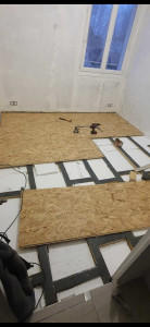 Photo de galerie - Pose de parquet - Revêtement de sol