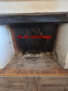 Photo de galerie - Ramonage fini de la cheminée 