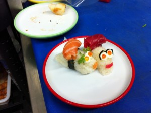 Photo de galerie - Sushi escargots Thon et Saumon