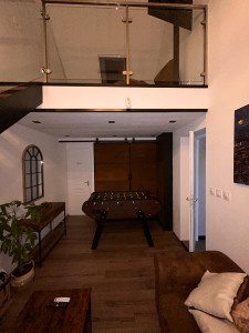 Photo de galerie - Transformation d’une garage en pièce à vivre 