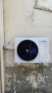 Photo de galerie - Installation d'un climatiseur réversible Bosch 7Kw
