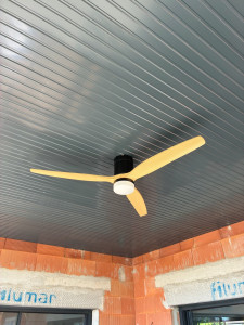 Photo de galerie - Pose de ventilateur plafond 