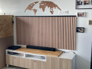 Photo de galerie - Pose panneau claustra 