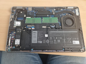 Photo de galerie - Intervention sur un pc dell.
nettoyage complet 