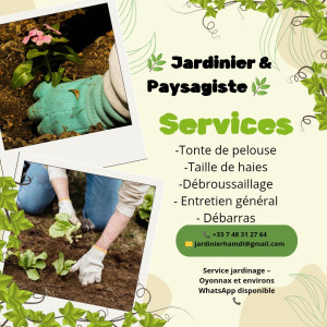 Photo de galerie - Jardinier et paysagiste 
