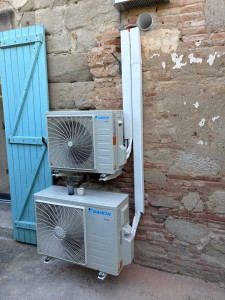 Photo de galerie - 2 mono 3,5 5kw Daikin