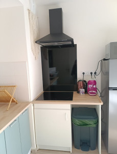 Photo de galerie - Installation de plaque -hote -cuisin