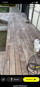 Photo de galerie - Nettoyer karcher au savon noir plus saturateurs  transparent 
