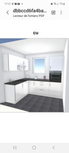 Photo de galerie - Cuisine équipée 
