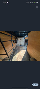 Photo de galerie - Réalisation aménagement camion (parti métallique) 