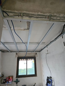 Photo de galerie - Plâtrerie - Murs - Plafonds