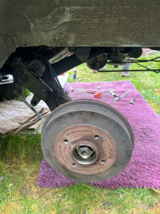 Photo de galerie - Remplacement train arrière 206