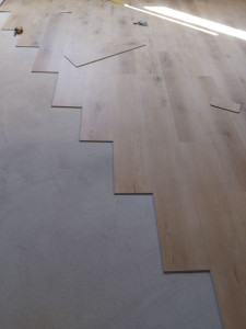 Photo de galerie - Pose de parquet