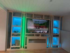 Photo de galerie - Installation des LED