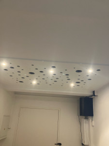 Photo de galerie - Plafond décoratif + éclairage 8w