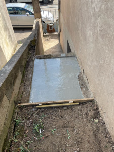 Photo de galerie - Coulage d’une petite fondation