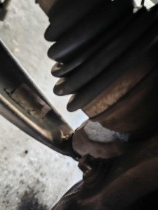 Photo de galerie - Remplacement du triangle 