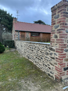 Photo de galerie - Réalisation de jointage à la chaux 