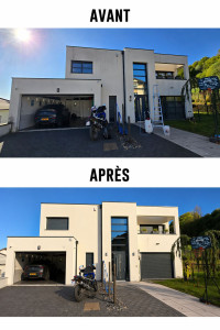 Photo de galerie - Nettoyage facade 