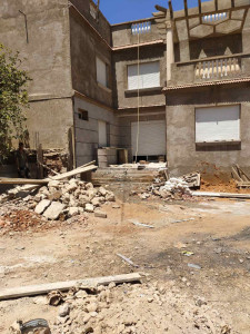 Photo de galerie - évacuation gravats et nettoyage chantier et vide maison garage et déchets vert 