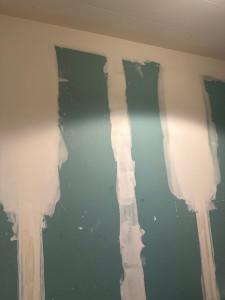 Photo de galerie - Réalisation de placo dans une salle de bain chez l’un de mes clients 