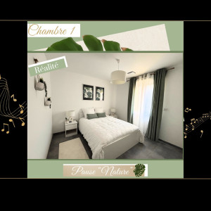 Photo de galerie - Une chambre pour de la location vacances 