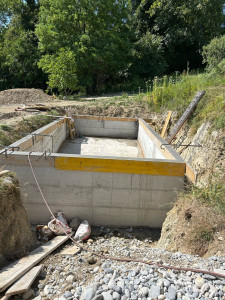 Photo de galerie - Piscine décoffrage 