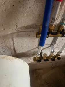 Photo de galerie - Création d’une nourrice réseau d’eau 