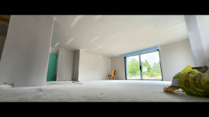 Photo de galerie - Rénovation complète plafond doublage sanitaire cuisine électricité 