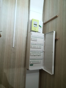 Photo de galerie - Rénovation électrique d'une habitation sur une ancienne installation avec des fils de plombs 