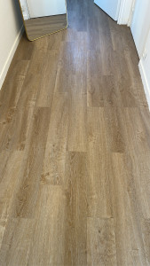 Photo de galerie - Pose de dalles en PVC 