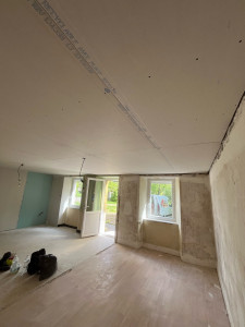 Photo de galerie - Plâtrerie - Murs - Plafonds