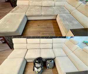 Photo de galerie - «Redonnez vie à vos canapés avec notre nettoyage professionnel.»