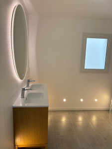 Photo de galerie - Salle de bain clé en main, plombier , électricité et aménagement intérieur complet 
